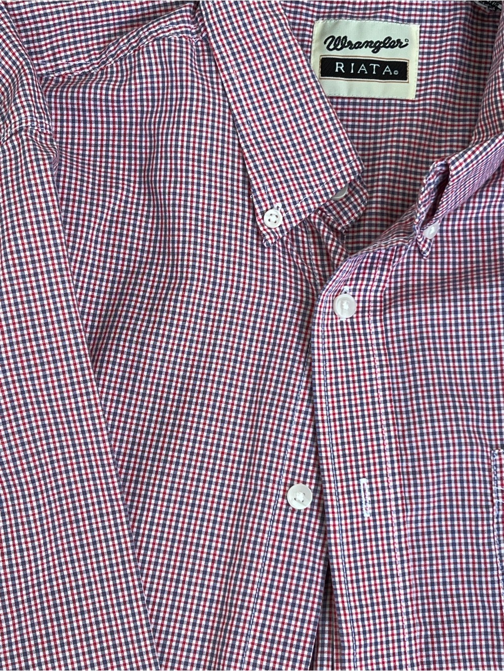Vintage Wrangler Riata Button Up Shirt